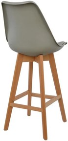 Бар стол Fiona-Сив (4) парчета