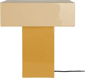 Жълта настолна лампа (височина 35 cm) Grato Recto – Leitmotiv