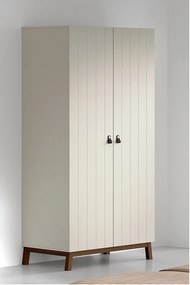 Бежов детски гардероб 99x196x58 cm Sezane – Vipack