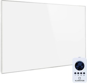 Klarstein Wonderwall Air 96, инфрачервен нагревател, 120 х 81 см, 960 W, монтиран на стена, дистанционно управление, бял