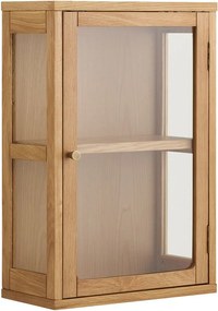 Висяща витрина в естествен цвят 40x60x20 cm Zamora – House Nordic