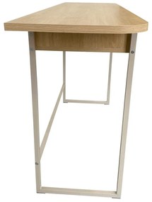 Конзолна маса от декор от дъб в естествен цвят 40x140 cm Darlington – Actona