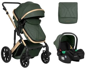 Бебешка количка 3в1 Darling KIKKABOO - Army Green