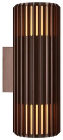 Nordlux - Екстериорен аплик ALUDRA 2xE27/15W/230V IP54 кафяв