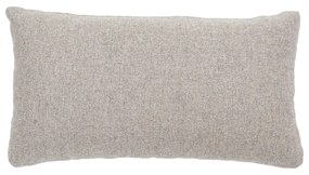 Светлосива възглавница за модулен диван с калъф от вълна и лен Hugg - Gazzda