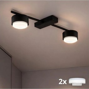 Brilagi - LED точково осветително тяло MONO 2xGX53/30W/230V черно