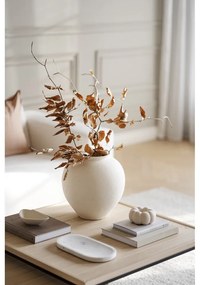 Масичка за кафе с дъбова дървена плоскост в естествен цвят ø 80 cm Deerfield – Rowico