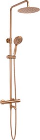Комплект за душ с термостат REA Lungo Copper Brush