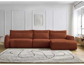 Оранжев ъглов диван Aden – Bobochic Paris