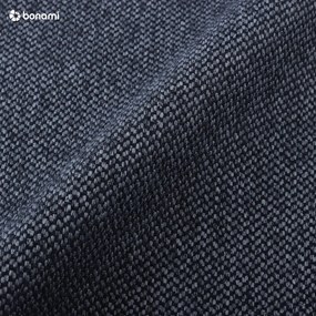 Тъмносиньо тапицирано двойно легло с място за съхранение и решетка 180x200 cm Arendal - Cosmopolitan Design