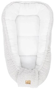 Гнездо за бебе в цвят слонова кост 55x83 cm – Meowbaby