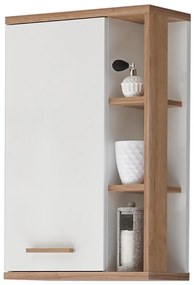 Бял висящ шкаф за баня 51x75 cm Set 923 - Pelipal