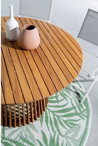 Кръгла градинска маса за хранене от масивна акация ø 120 cm Rodano – Bizzotto