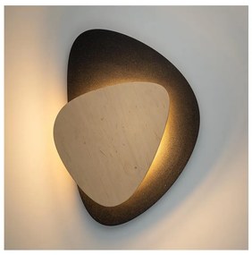 LED аплик PEDRA LED/7W/230V черен/бежов