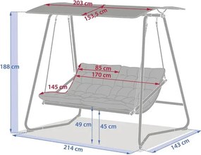 Градинска люлка Hesperide Paopao, Глинен