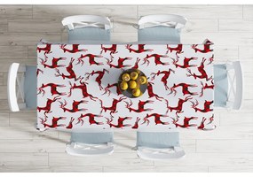 Коледна покривка за маса с памучна смес Тартан, 140 x 180 cm Christmas - Minimalist Cushion Covers