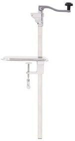 Отварачка за консерви, сребриста, 70 см, алуминий и инокс