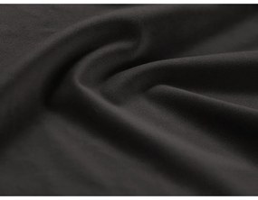 Тъмносив кадифен разтегателен диван с място за съхранение 235 cm Kyoto – Cosmopolitan Design