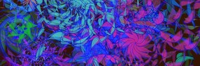Картина на платно – Модерна абстракция в интересно изпълнение