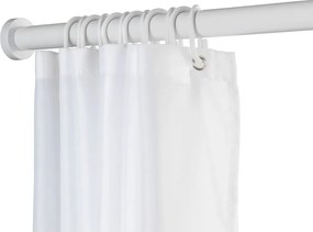 Бял телескопичен стълб за баня, дължина 110-185 см Luz - Wenko