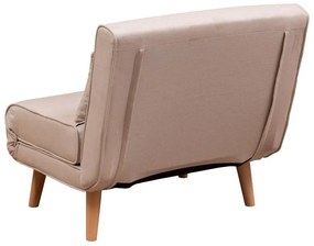 Кремав фотьойл Folde - Artie