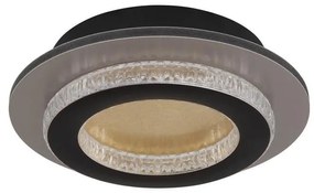 Globo 48042-12G - LED таванно осветително тяло JAYDEN LED/12W/230V Ø 20 см, черно