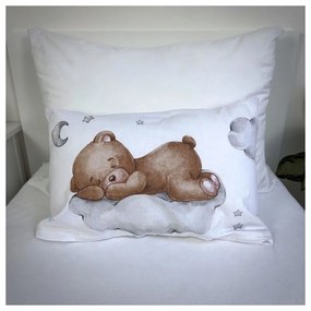 Памучно детско спално бельо за детско креватче 100x135 cm Teddy "Moon" – Jerry Fabrics