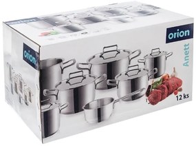 Комплект съдове от неръждаема стомана Anett - Orion