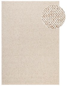 Кремав килим подходящ за пране 160x230 cm Rocco Cream – Elle Decoration