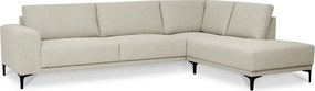 Бежов ъглов диван (десен ъгъл) Chile – Scandic