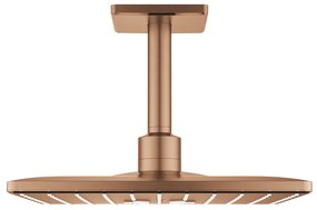 Ceiling Душ глава с рамо Grohe Rain Душ Smart Active ΙΙ-Bronze mat