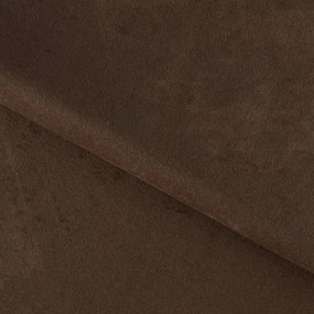 Единично легло 80x190 cm тапицирано/ПДЧ с място за съхранение с включен матрак в цвят жълта охра/кафяво Parys – ELTAP