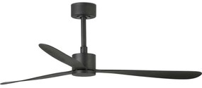 FARO 33761WT - Вентилатор за таван AMELIA L черен Ø 132 см WT + дистанционно управление