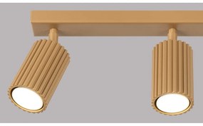 Прожектор в златист цвят 6,5x45 cm Gleam – Sollux