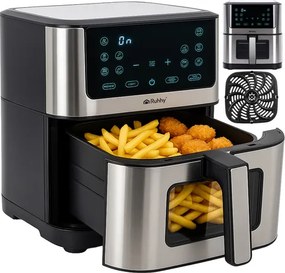 Фритюрник с горещ въздух Air Fryer Ruhhy 25512, 8л, 10 програми