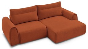 Оранжев ъглов диван Aden – Bobochic Paris