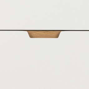 Бял скрин 135x90x40 cm Lowell – Actona