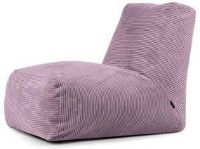 Лилав пуф от рипсено кадифе Tube – SLOWDOWN