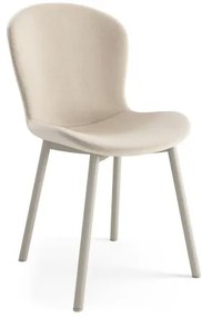 ФИОРА Бежов (тъкан Апиа 453) / сивобежова крака (кашмир) – МОДЕРЕН ТАПИЦИРАН С ЧЕНИЛ СТОЛ ЗА ДНЕВНА/ТРАПЕЗАРИЯ