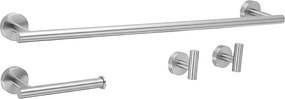 Комплект аксесоари за баня  Ari Brush Nickel 4 части