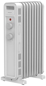 Sencor - Маслен радиатор с 9 ребра 800/1200/2000W/230V бял