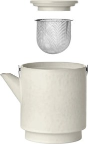 Кремав глинен чайник с цедка 1 l Makoto – Blomus
