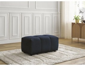 Синя табуретка от прежда с примки от букле Roxelane – Bobochic Paris