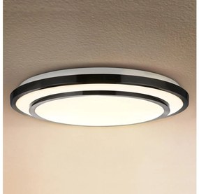 Brilagi-LED Димируема лампа LUCIANO LED/48W/230V 3000-6500K ø 39 см черен + д.у.