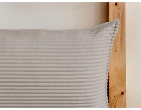 Бежово двойно тапицирано легло с място за съхранение с включена подматрачна рамка 180x200 cm Jade – Bobochic Paris