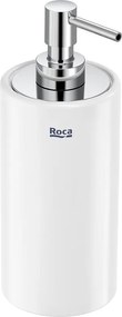 Дозатор за сапун, A3870ZD000, Roca, порцелан, бял, 8.5х7.5х20см