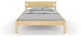 Двойно легло от борова дървесина 90x200 см в естествен цвят Laxbaken - Skandica