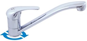 RAV Slezák SA005.0 - Смесител за мивка SAZAVA 11,7 см, лъскав хром