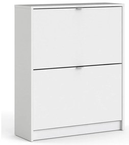 Бяла накланяща се стойка за обувки Shoes – Tvilum