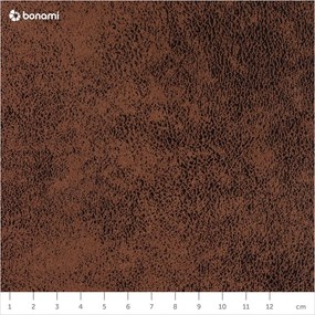 Винтидж кафяв кожен разтегателен диван, десен ъгъл Lofty Lilly - Miuform